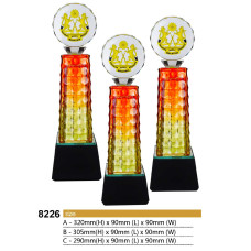 Crystal Glass Trophy NC8226 NC8226
